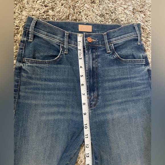 Mother The Hustler Ankle Fray Jeans Size 29 - Picture 6 of 15